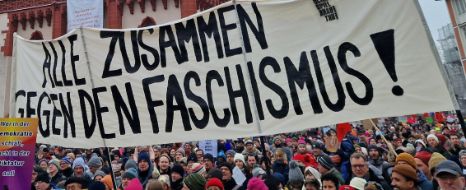 Demonstration gegen Rechts Frankfurt